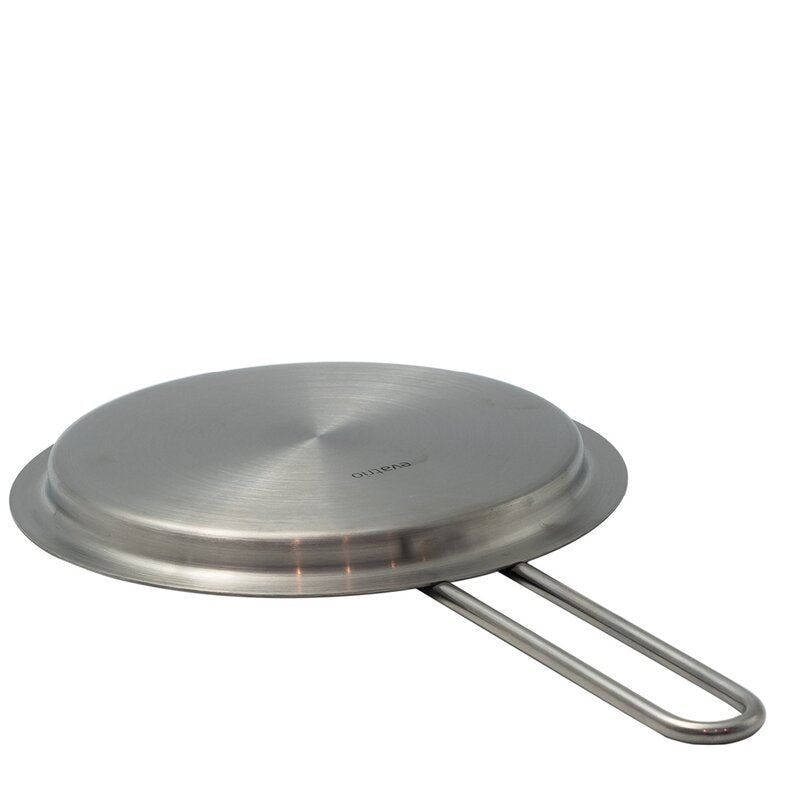Tallerkenlokk 13 cm rustfritt stål