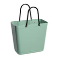 Recycled Plastic veske høy 14L med sykkelfeste oliven