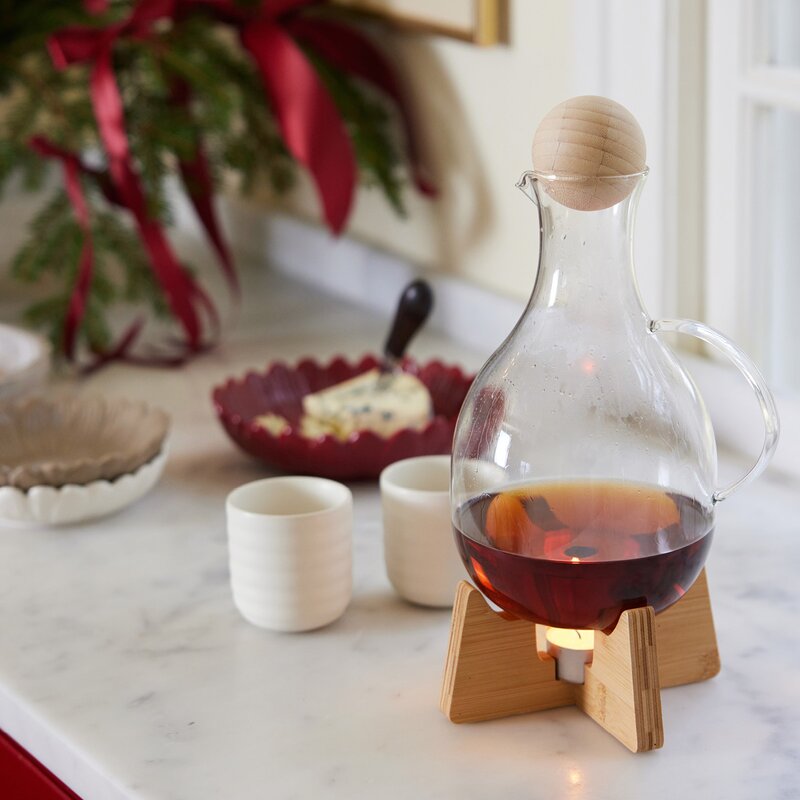 Nature gløggkanne med varmer 1,8L