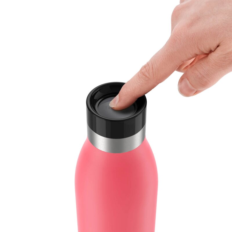Bludrop drikkeflaske basic 0,5L rosa