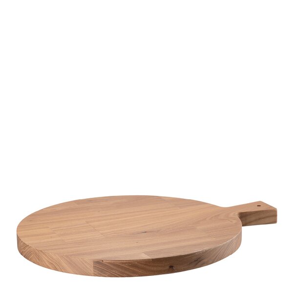 Moi skjærebrett rundt 45,5x37 cm natur