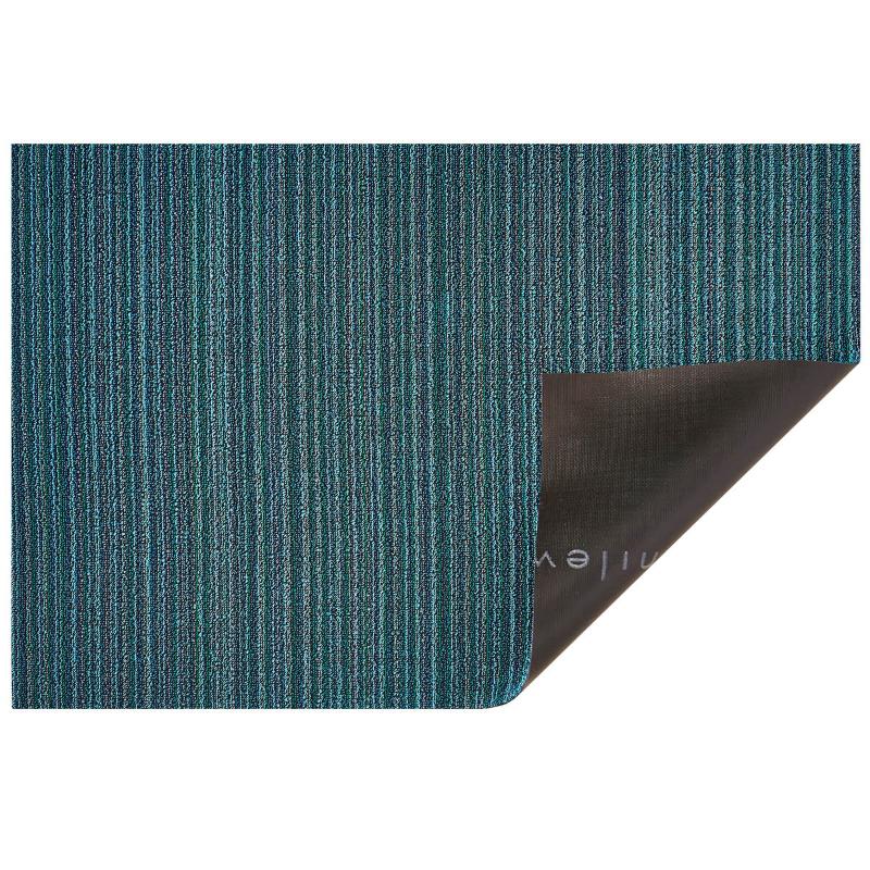 Skinny Stripe dørmatte 46x71 cm turquoise