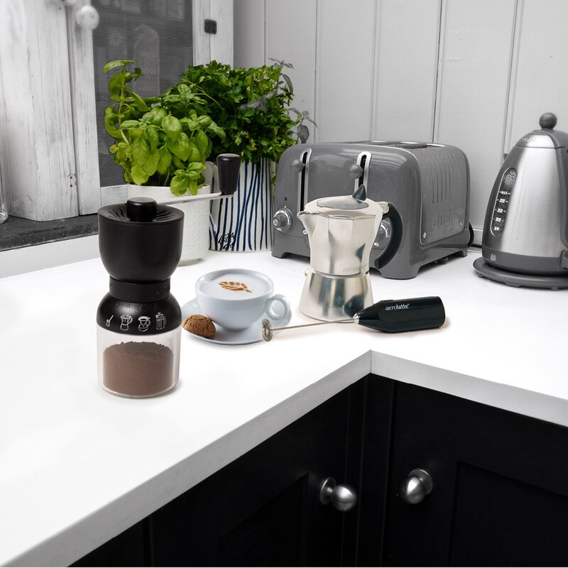 Kaffekvern manuell svart