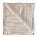 Serviett 45x45 cm hazelnut stripe