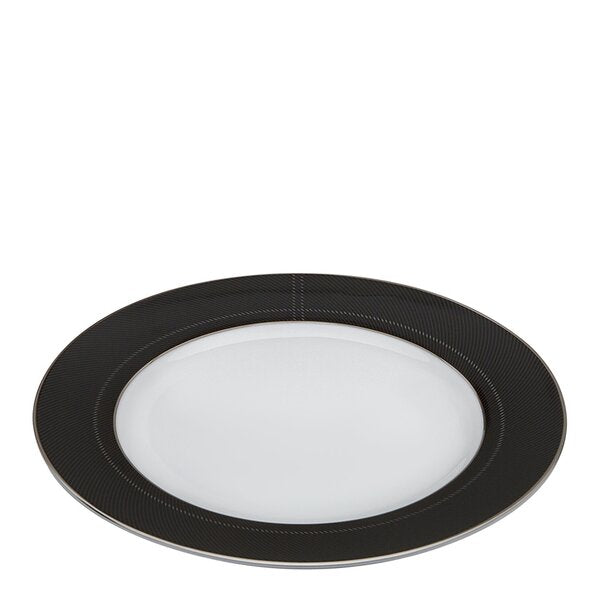 Lerk frokosttallerken 22 cm tweed svart