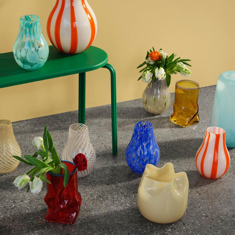 Esther vase 30 cm anise flower yellow