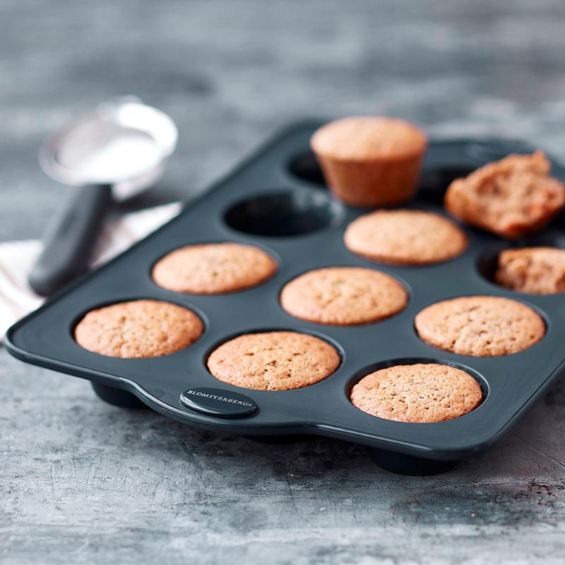 Muffinsform i silikon 12 stk