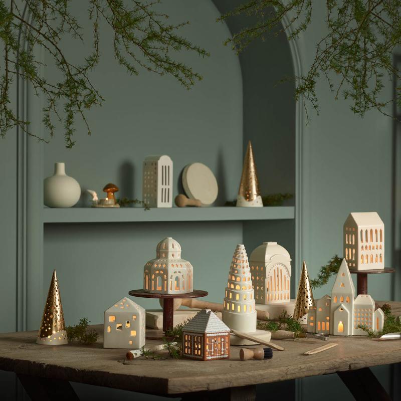 Urbania town house 12,5 cm hvit