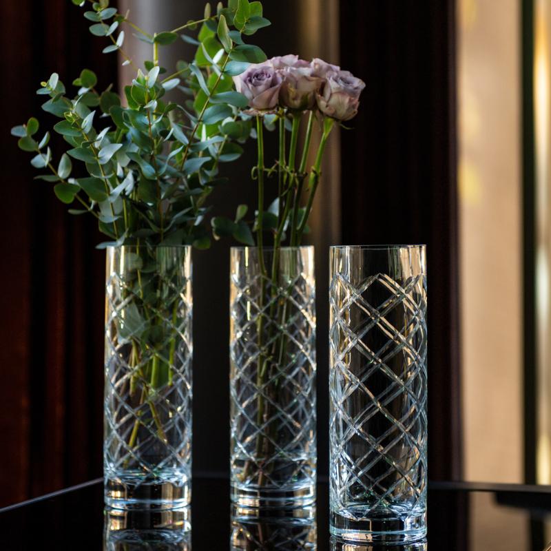 Skyline Lux clear vase 30 cm