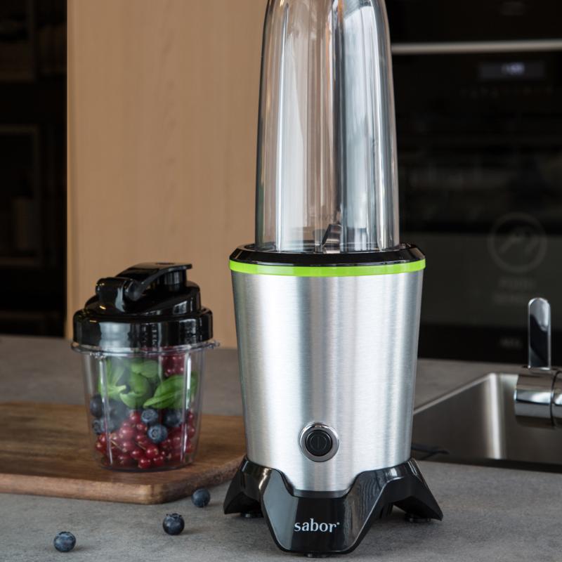 Nutrinex blender 1000w børstet stål