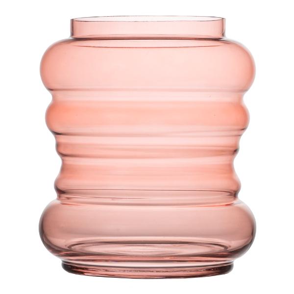 Trixibelle vase 17,5x20 cm rød