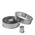 Uttstikkersett runde 14 stk 2,5–11 cm