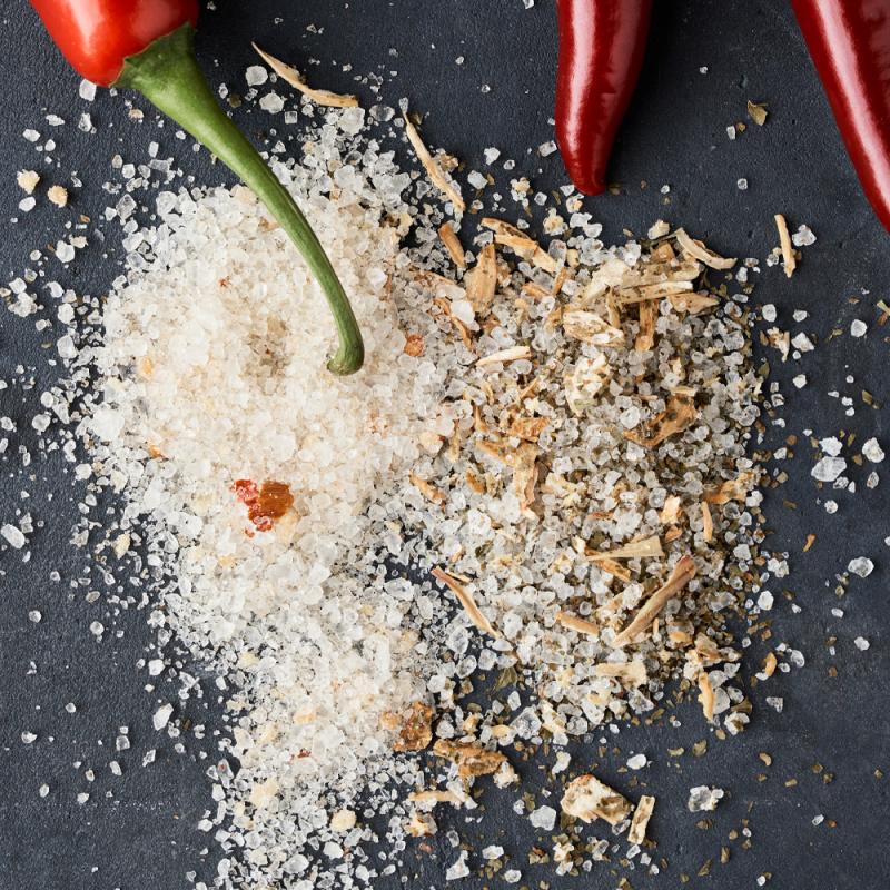 Gaveeske organisk chilli salt wild garlic