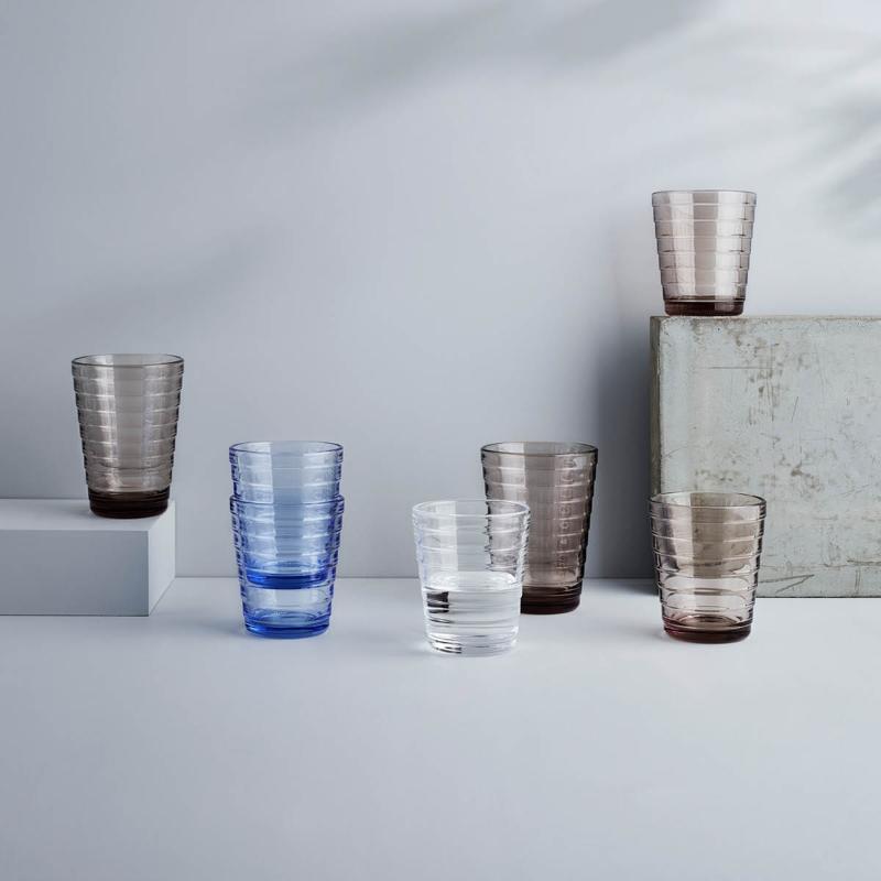 Aino Aalto glass 22 cl 2 stk klar