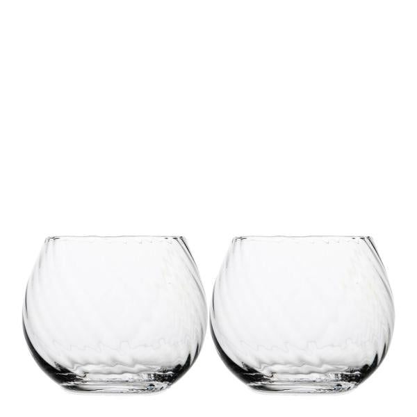 Opacity vannglass 22 cl 2 stk klar