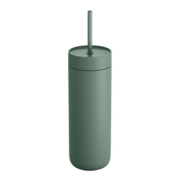 Carter Cold Desert Capsule tumbler med sugerør 590 ml smoke green