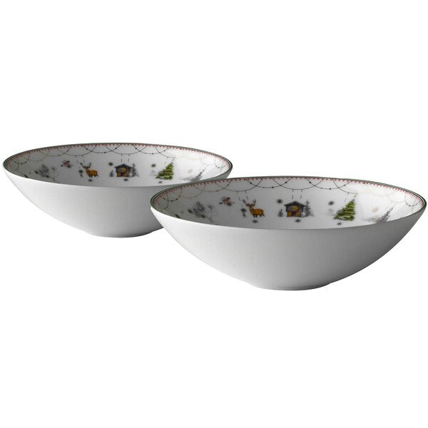 Julemorgen story bolle 12 cm 2 stk