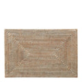 Norah dekkebrikke flettet 45x30 cm natur