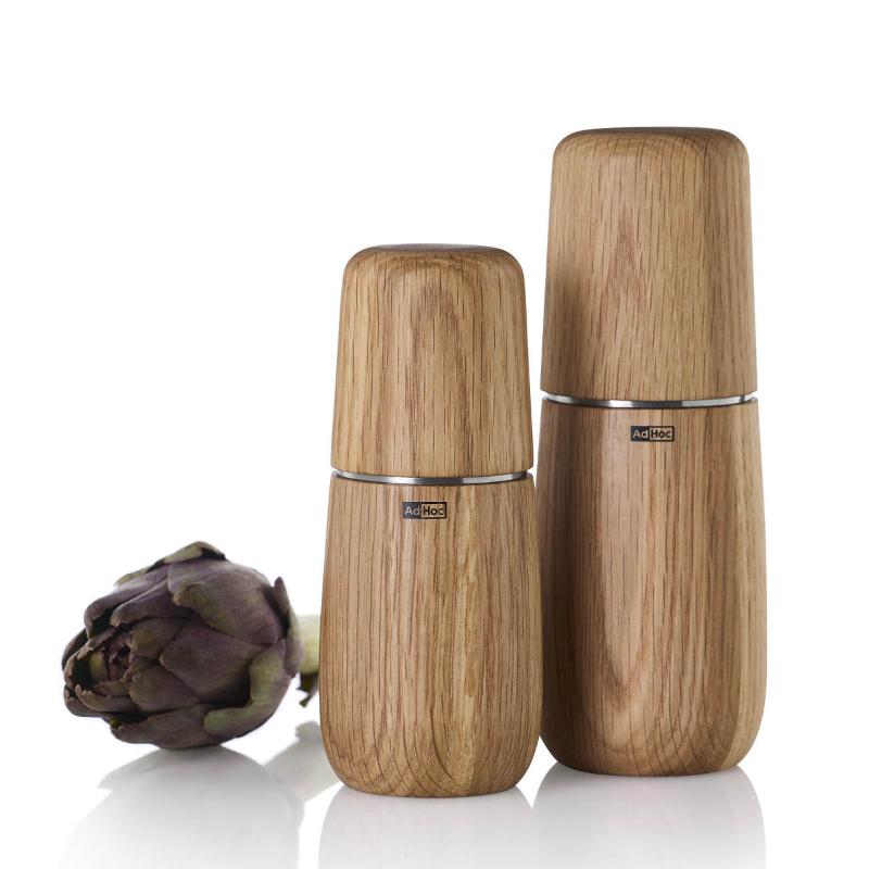 Yono krydderkvern 18 cm eik