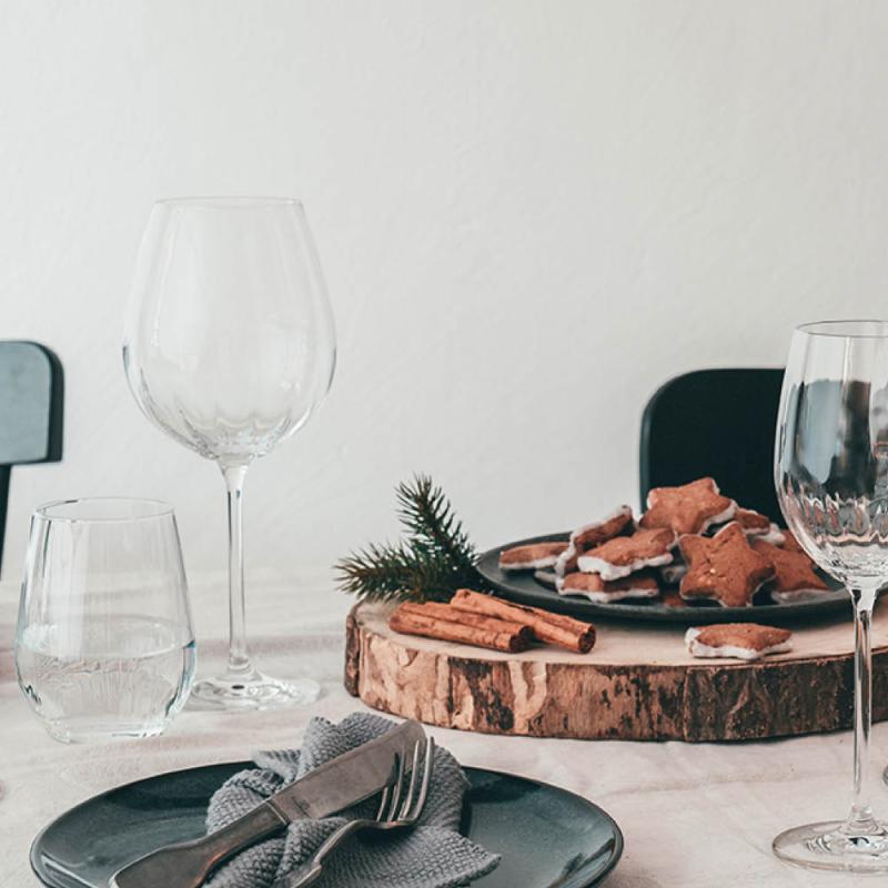 Prizma bordeaux rødvinsglass 2 stk 56 cl klar