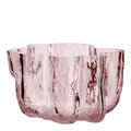 Crackle lyslykt 5,8 cm rosa
