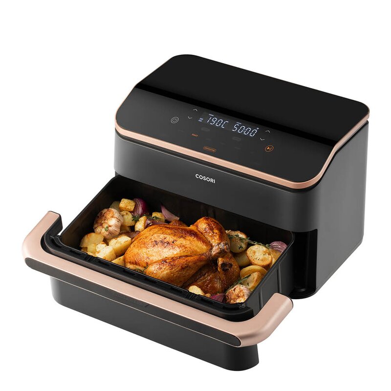 Dual Blaze Twinfry airfryer 10L mørk grå