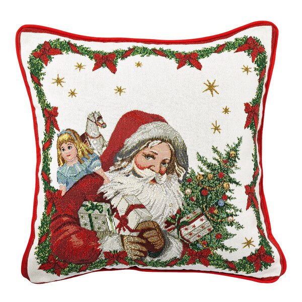 Toys Fantasy Gobelin pute santa 45x45 cm