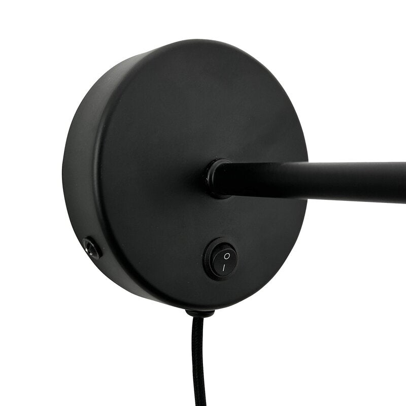 Stoke vegglampe 29 cm svart