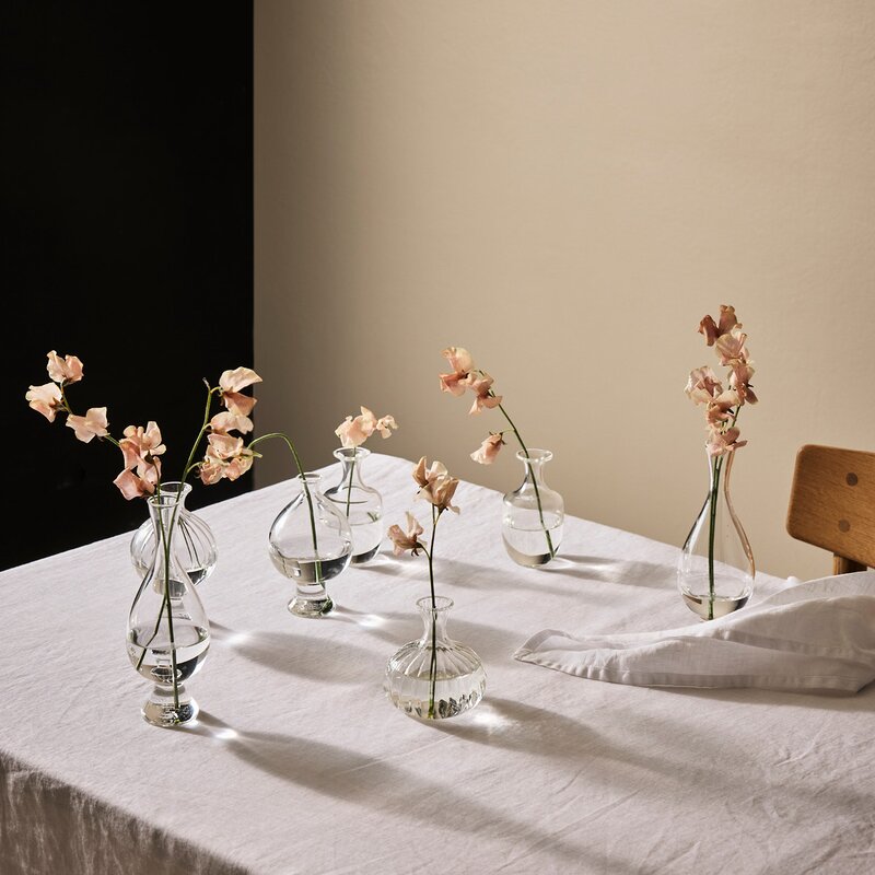Como vase 13 cm klar