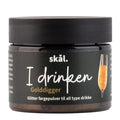 I drinken fargepulver glitter golddigger
