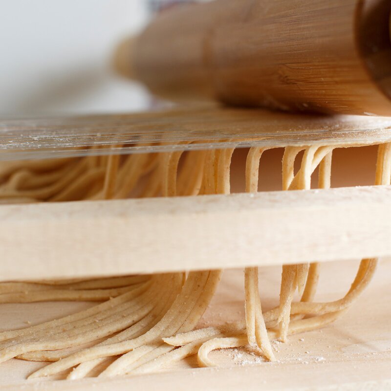 Pastamaskin chitarra m/kjevle tre