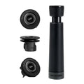 Vakuumforsegler vin 3 stk stoppers svart