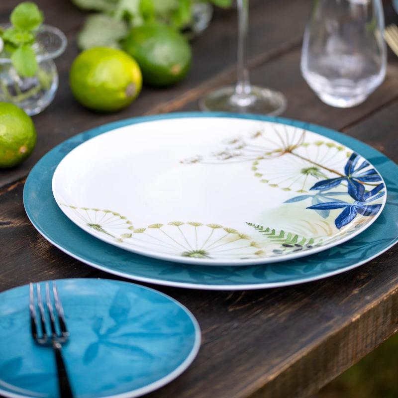 Florytale asjett 17 cm Blue Bird