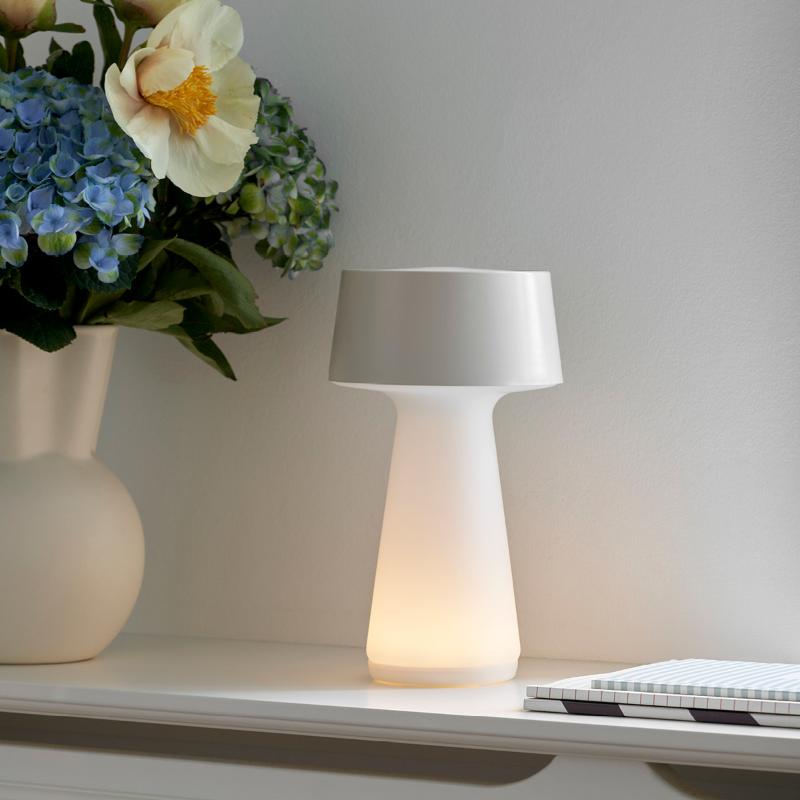 Ember bordlampe sand