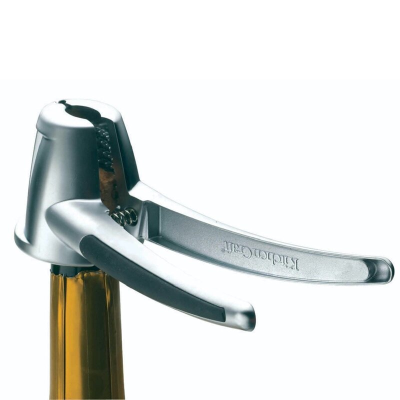 3-i-1 nøtteknekker/champagnekorkfjerner