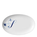 Alfabet tallerken oval S 23 cm
