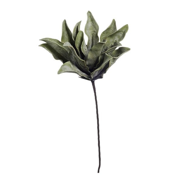 Happia dekorasjonsblomst 64 cm grønn