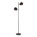 Edgar gulvlampe 145 cm svart