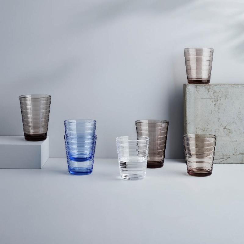 Aino Aalto glass 33 cl 2 stk lin