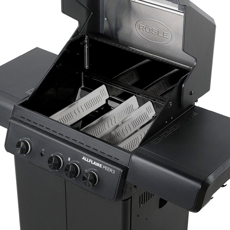 AllFlame Peer 3 gassgrill 13500W svart