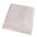 Bath Collection håndkle 70x140 cm sand beige stripes