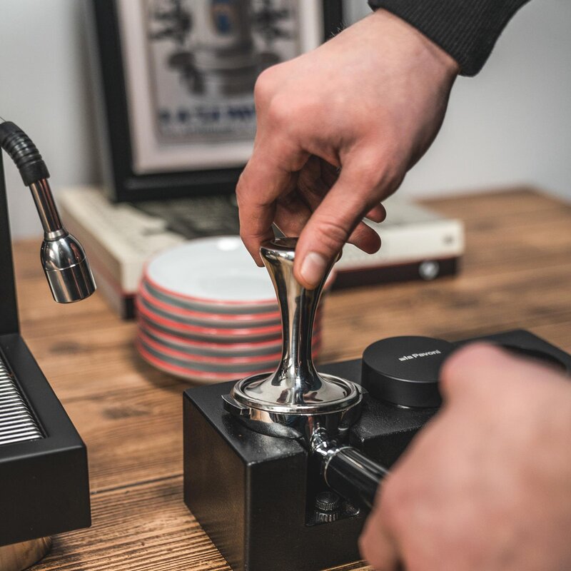 Semi-Pro tamper stål