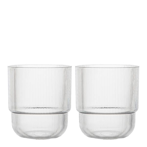 Billi vannglass 40 cl 2 stk