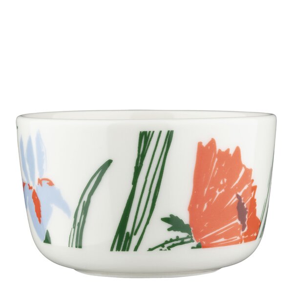 Puutarhakutsut bolle 25 cl hvit/grønn/oransje