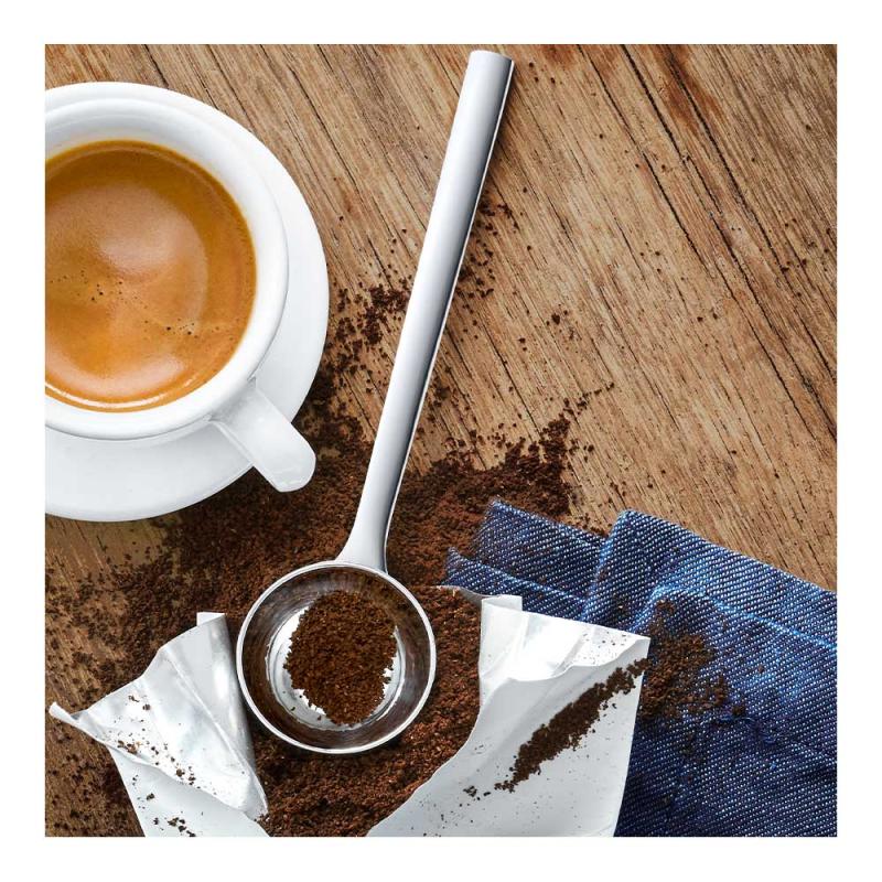 Nuova kaffemåleskje 14,5 cm rustfritt stål