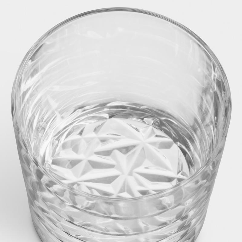 Carat old fashioned glass 21 cl 2 stk klar