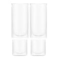 Duoro Bar whiskey & ginglass 30 cl 4 stk klar