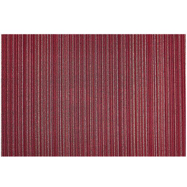 Skinny Stripe dørmatte 61x91 cm raspberry
