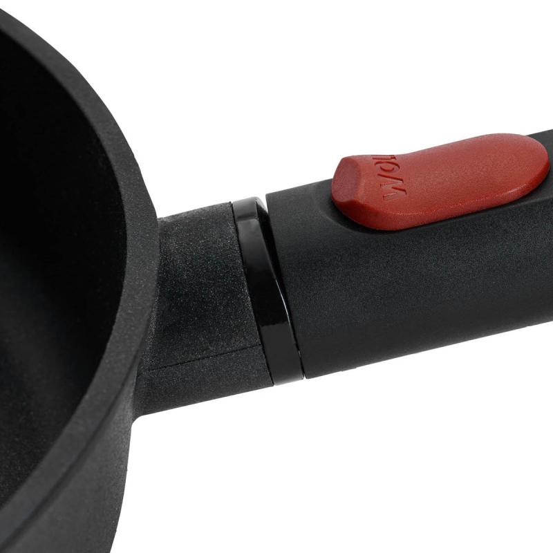 Eco logic qxr stekepanne 28 cm avtagbart håndtak svart