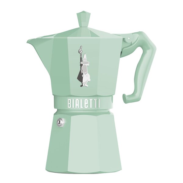 Exclusive espressokanne 6 kopper 25 cl pastellgrønn